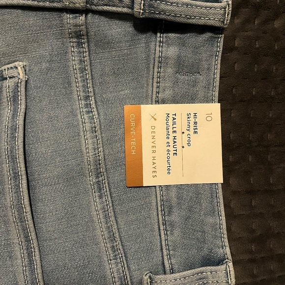 Denver Hayes Women's Cropped Jeans Size 10 - Picture 3 of 4